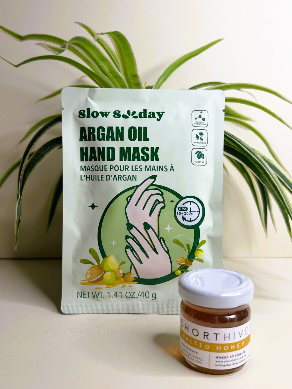 Style My Senses Gift Box – hand mask and honey 